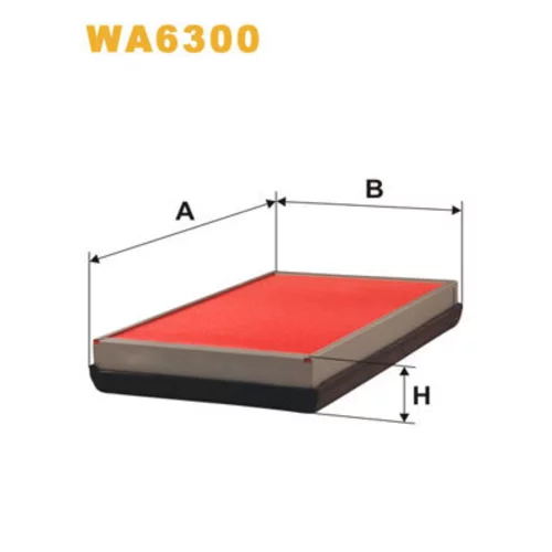 Vzduchový filter WIX FILTERS WA6300