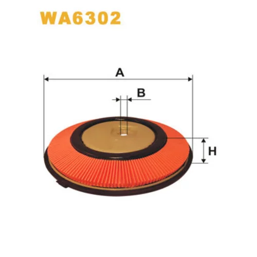 Vzduchový filter WIX FILTERS WA6302