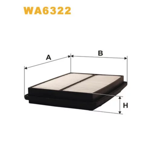 Vzduchový filter WIX FILTERS WA6322