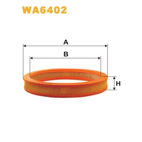 Vzduchový filter WIX FILTERS WA6402