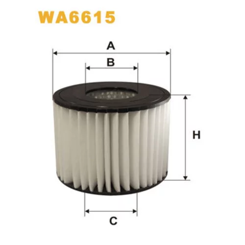 Vzduchový filter WA6615 (WIX FILTERS)