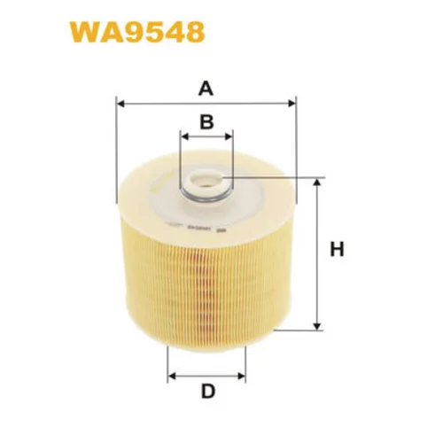 Vzduchový filter WIX FILTERS WA9548