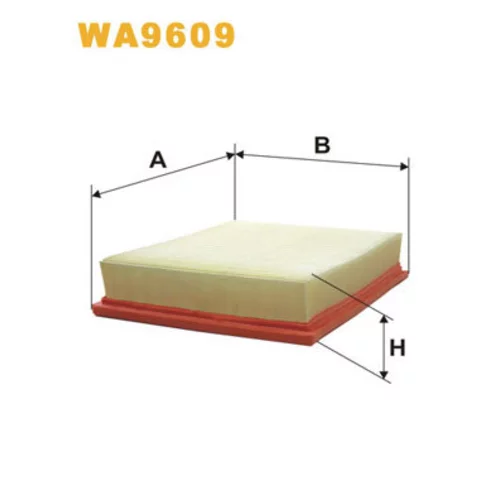 Vzduchový filter WA9609 (WIX FILTERS)