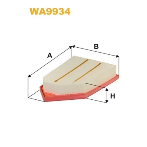 Vzduchový filter WIX FILTERS WA9934