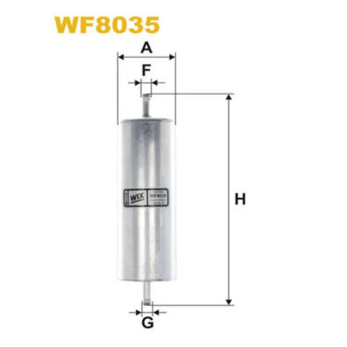 Palivový filter WIX FILTERS WF8035