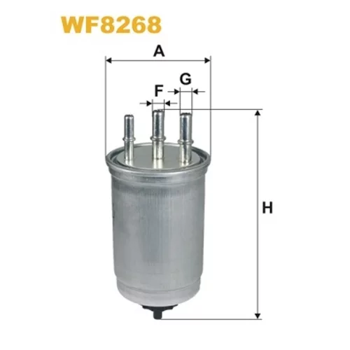 Palivový filter WIX FILTERS WF8268