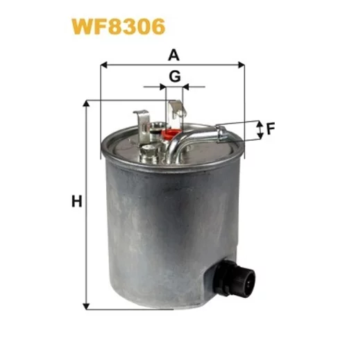 Palivový filter WIX FILTERS WF8306