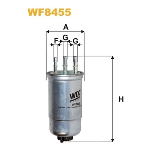 Palivový filter WIX FILTERS WF8455