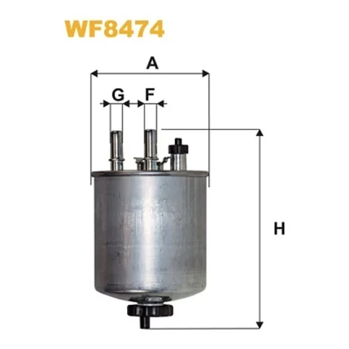 Palivový filter WIX FILTERS WF8474
