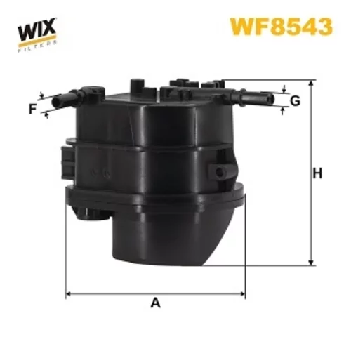 Palivový filter WIX FILTERS WF8543