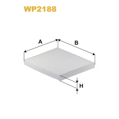 Filter vnútorného priestoru WIX FILTERS WP2188
