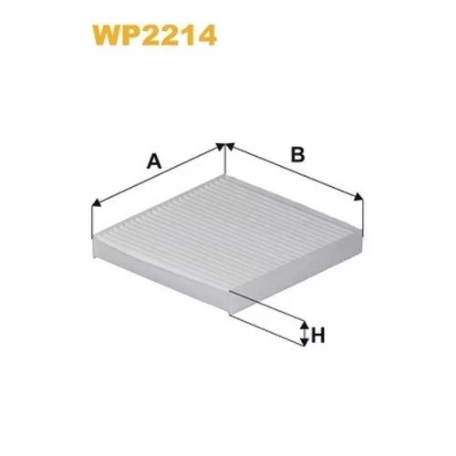 Filter vnútorného priestoru WIX FILTERS WP2214