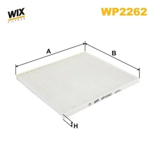Filter vnútorného priestoru WIX FILTERS WP2262