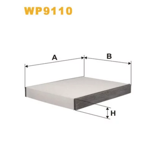 Filter vnútorného priestoru WIX FILTERS WP9110