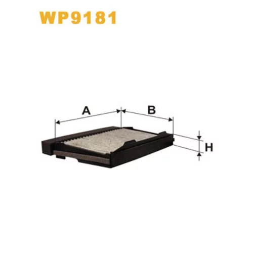 Filter vnútorného priestoru WIX FILTERS WP9181