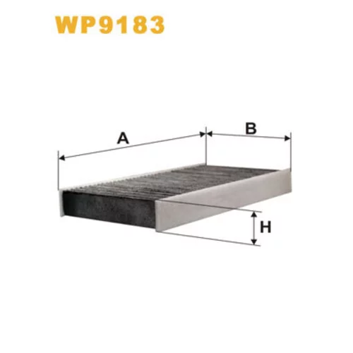 Filter vnútorného priestoru WIX FILTERS WP9183