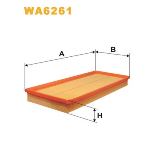 Vzduchový filter WA6261 (WIX FILTERS)