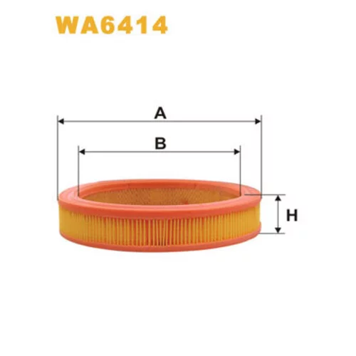 Vzduchový filter WIX FILTERS WA6414