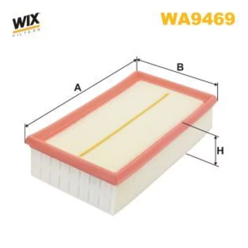 Vzduchový filter WIX FILTERS WA9469