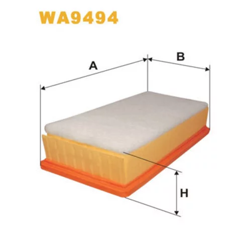 Vzduchový filter WIX FILTERS WA9494
