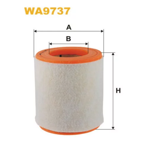 Vzduchový filter WIX FILTERS WA9737