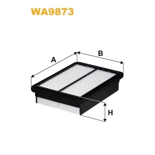 Vzduchový filter WIX FILTERS WA9873