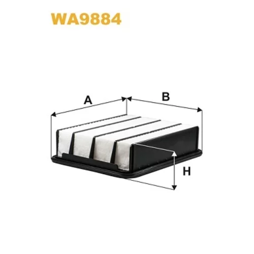 Vzduchový filter WIX FILTERS WA9884