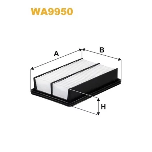 Vzduchový filter WIX FILTERS WA9950