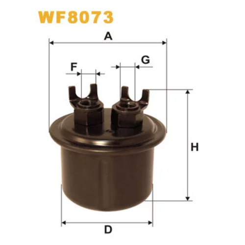 Palivový filter WIX FILTERS WF8073