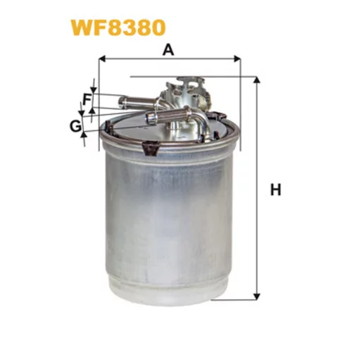 Palivový filter WIX FILTERS WF8380