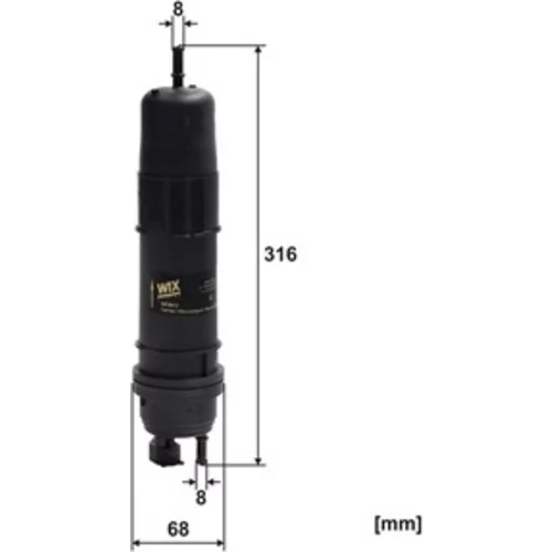 Palivový filter WIX FILTERS WF8613
