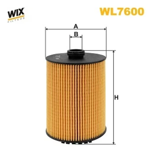 Olejový filter WIX FILTERS WL7600