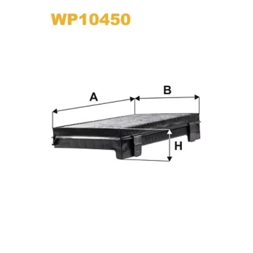 Filter vnútorného priestoru WIX FILTERS WP10450