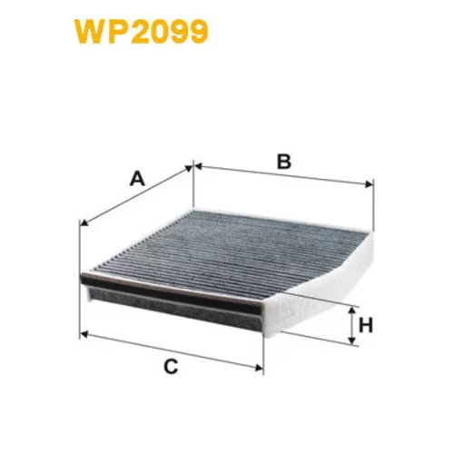 Filter vnútorného priestoru WIX FILTERS WP2099