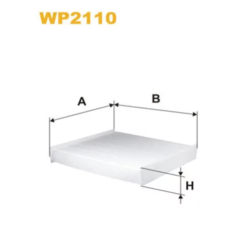 Filter vnútorného priestoru WIX FILTERS WP2110