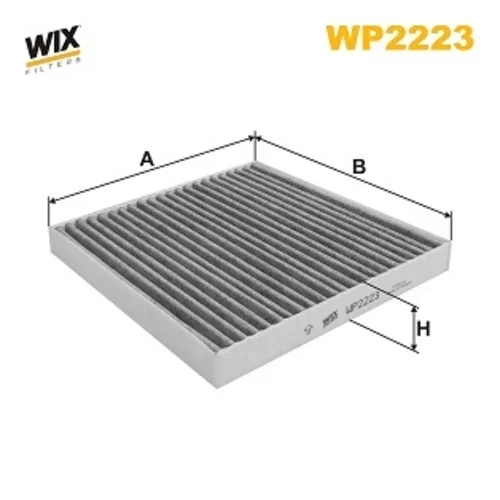 Filter vnútorného priestoru WIX FILTERS WP2223