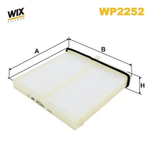 Filter vnútorného priestoru WP2252 (WIX FILTERS)