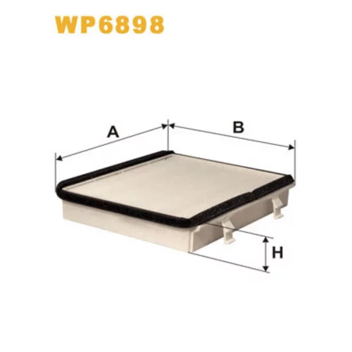 Filter vnútorného priestoru WIX FILTERS WP6898