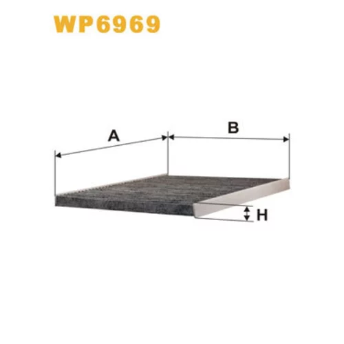 Filter vnútorného priestoru WP6969 (WIX FILTERS)