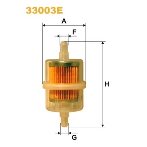 Palivový filter WIX FILTERS 33003E