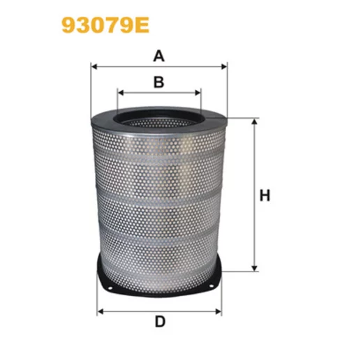 Vzduchový filter WIX FILTERS 93079E