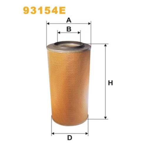 Vzduchový filter WIX FILTERS 93154E