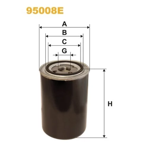Palivový filter WIX FILTERS 95008E
