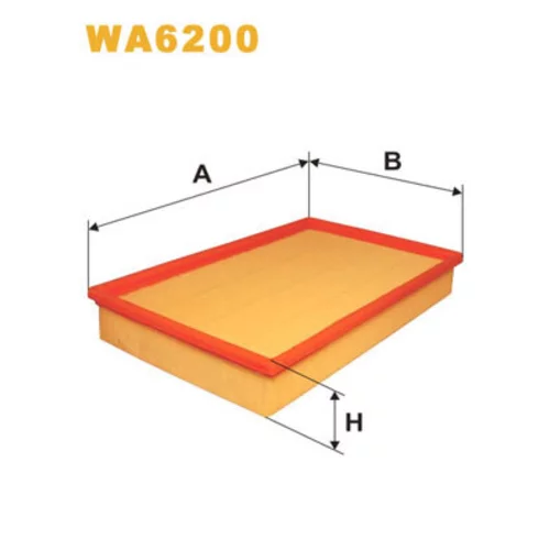 Vzduchový filter WIX FILTERS WA6200