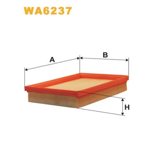 Vzduchový filter WIX FILTERS WA6237