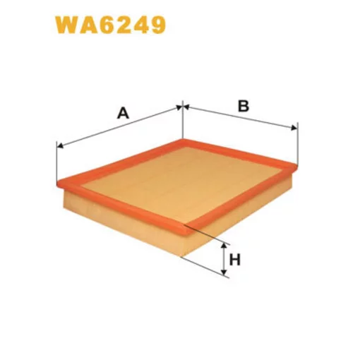 Vzduchový filter WIX FILTERS WA6249