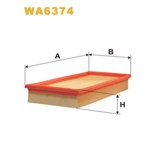 Vzduchový filter WIX FILTERS WA6374