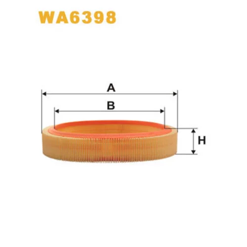 Vzduchový filter WIX FILTERS WA6398
