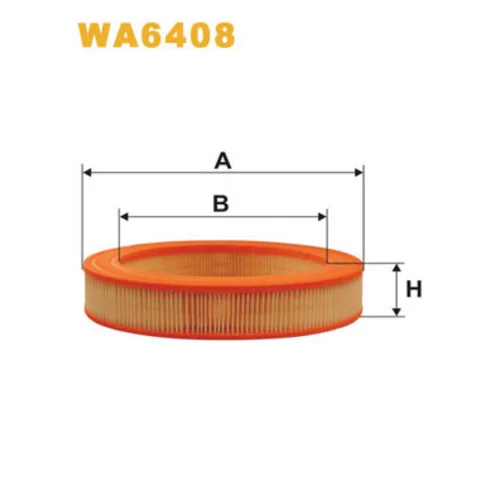 Vzduchový filter WIX FILTERS WA6408