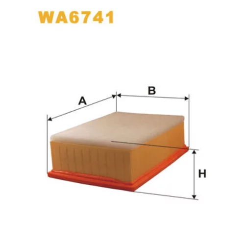 Vzduchový filter WIX FILTERS WA6741